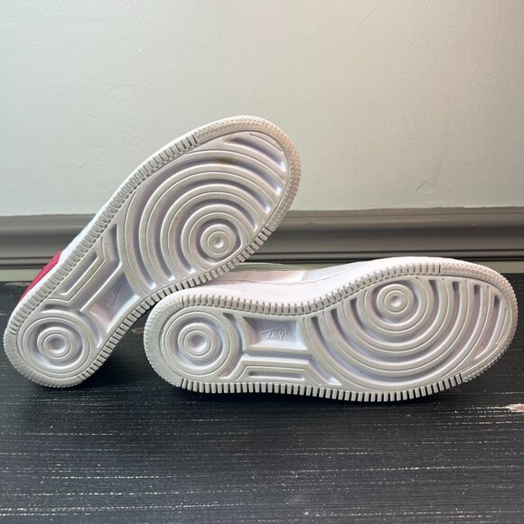 Nike Air Force 1 Shadow Seafoam Women 8.5 Active Athletic Pink Tennis Sneaker - Picture 7 of 9